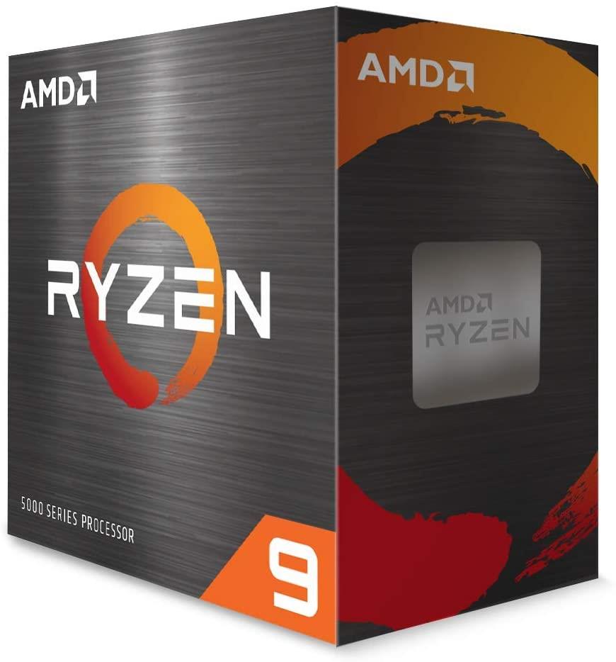 CPU AMD Desktop Ryzen 9 5900X Vermeer 3700 MHz Cores 12 64MB Socket SAM4 105 Watts BOX 100-100000061WOF