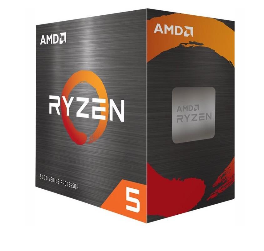 CPU AMD Desktop Ryzen 5 5500 Cezanne 3600 MHz Cores 6 16MB Socket SAM4 65 Watts BOX 100-100000457BOX