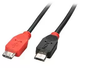 CABLE USB2 MICRO-B OTG 0 5M 31758 LINDY