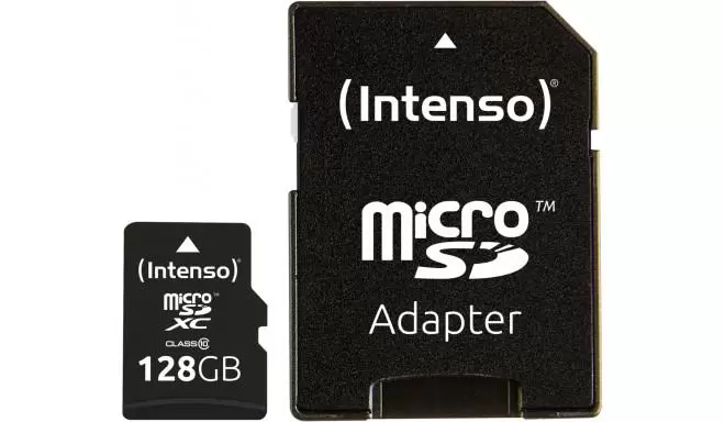 MEMORY MICRO SDXC 128GB C10 W ADAPTER 3413491 INTENSO