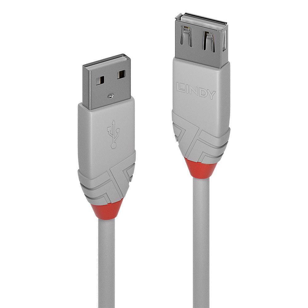 CABLE USB2 TYPE A 2M ANTHRA 36713 LINDY