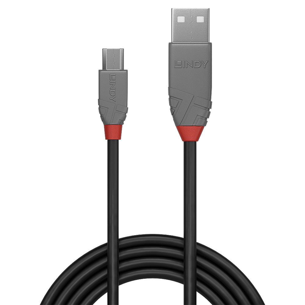 CABLE USB2 A TO MICRO-B 2M ANTHRA 36733 LINDY