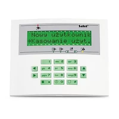 KEYPAD LCD  INTEGRA GREEN INT-KLCDL-GR SATEL