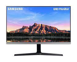 LCD Monitor SAMSUNG U28R550UQP 28   4K Panel IPS 3840x2160 16 9 60 Hz 4 ms Tilt LU28R550UQPXEN