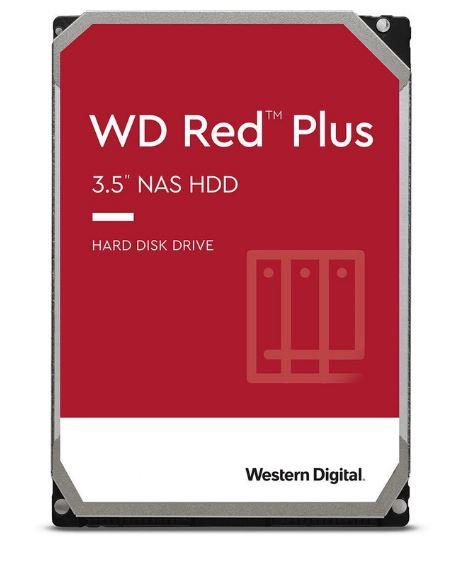 HDD WESTERN DIGITAL Red Plus 6TB SATA 256 MB 5400 rpm 3 5   WD60EFPX