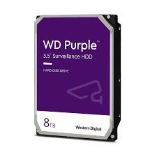 HDD WESTERN DIGITAL Purple 8TB SATA 3 0 256 MB 5640 rpm 3 5   WD85PURZ